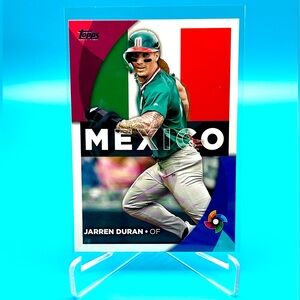 2023 Topps🔥Jarren Duran🔥World Baseball Classic Mexico! 🤯 #WBC-39